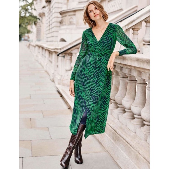 alma ottoman midi dress